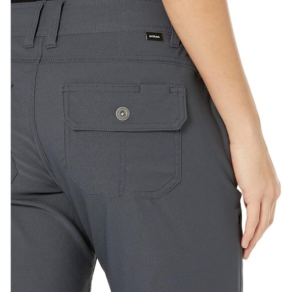 Prana Women Halle Pants II Size 2 Color: Coal Gray - Picture 3 of 16